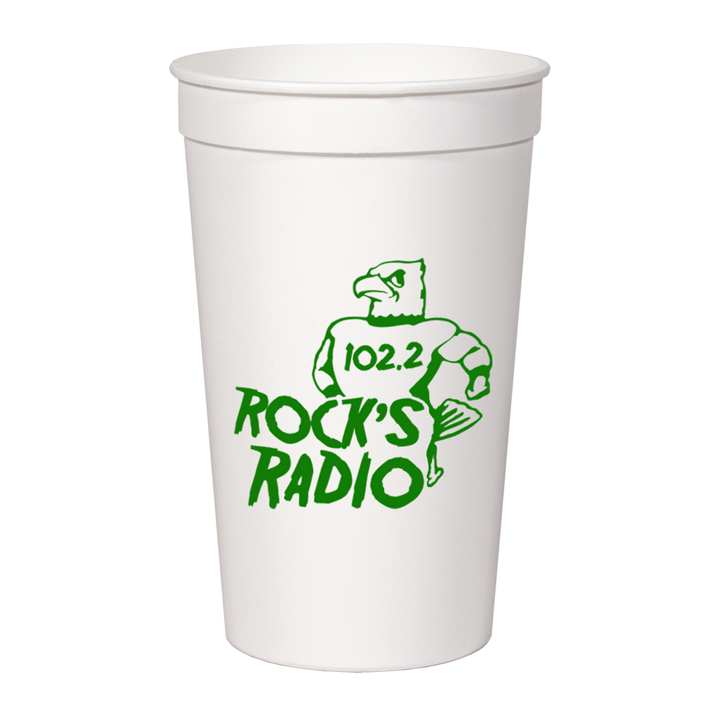 22oz Custom Stadium Cups – Bulk Printed Plastic Cups