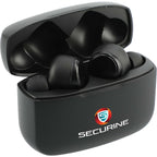A'Ray Wireless Earbuds with Noise Cancellation Full Color - Black - Angled