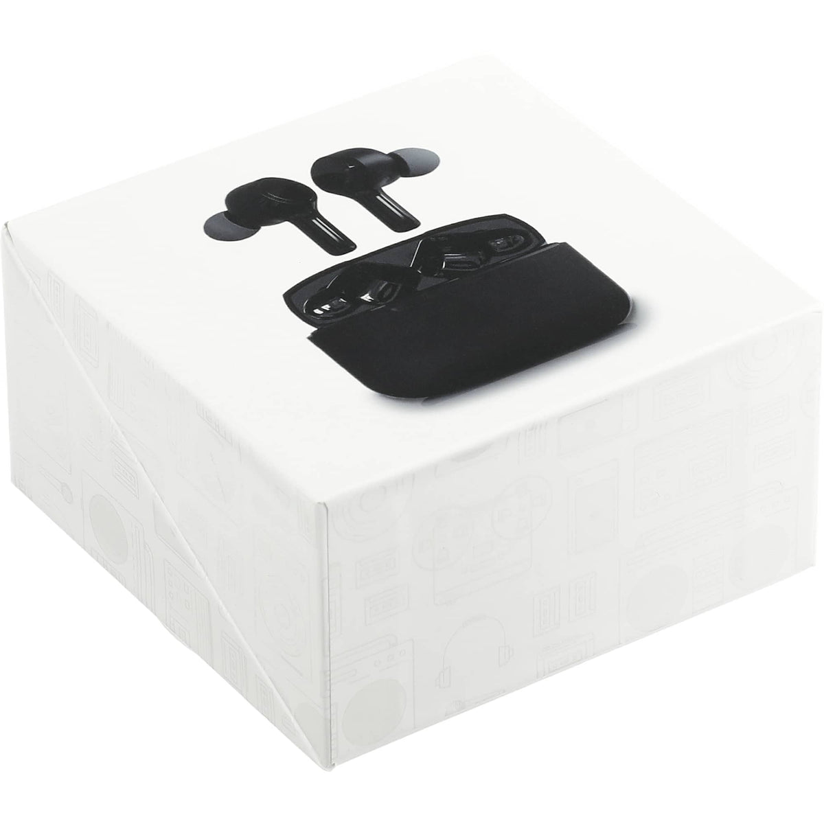 A'Ray Wireless Earbuds with Noise Cancellation Full Color - Black - Right Angle