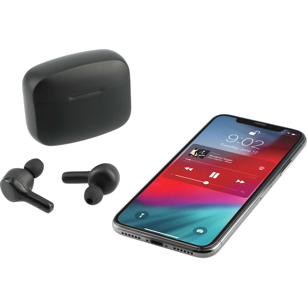 A'Ray Wireless Earbuds with Noise Cancellation Full Color - Black - Set 2
