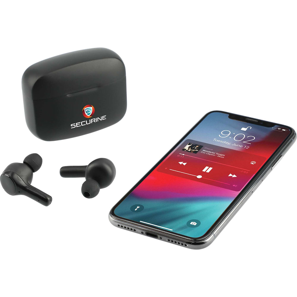 A'Ray Wireless Earbuds with Noise Cancellation Full Color - Black - Set