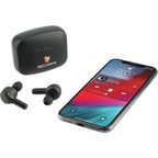 A'Ray Wireless Earbuds with Noise Cancellation Full Color - Black - Set