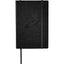 Abruzzo Soft Cover Journal with Back Pocket, 5.5 x 8.5 Inches Debossing - Black - Front