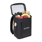 Acadia Recycled Backpack Cooler for 32 Cans - Black - View 3