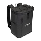 Acadia Recycled Backpack Cooler for 32 Cans Transfer - Black - View 2