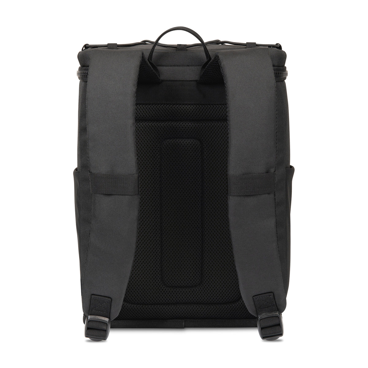 Acadia Recycled Backpack Cooler for 32 Cans Transfer - Black - View 4