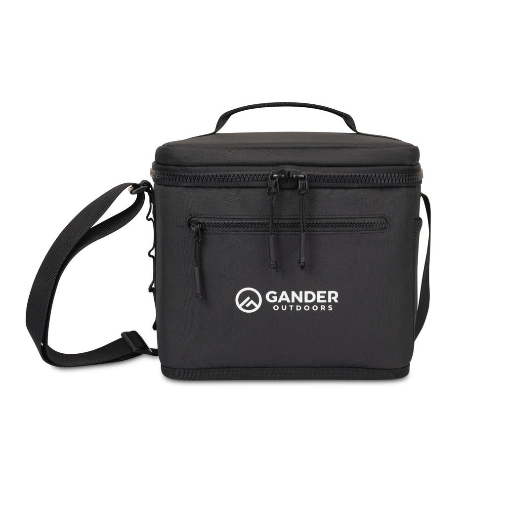 Acadia Recycled Box Cooler for 16 Cans - Black - View 1