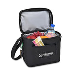Acadia Recycled Box Cooler for 16 Cans Transfer - Black - View 2
