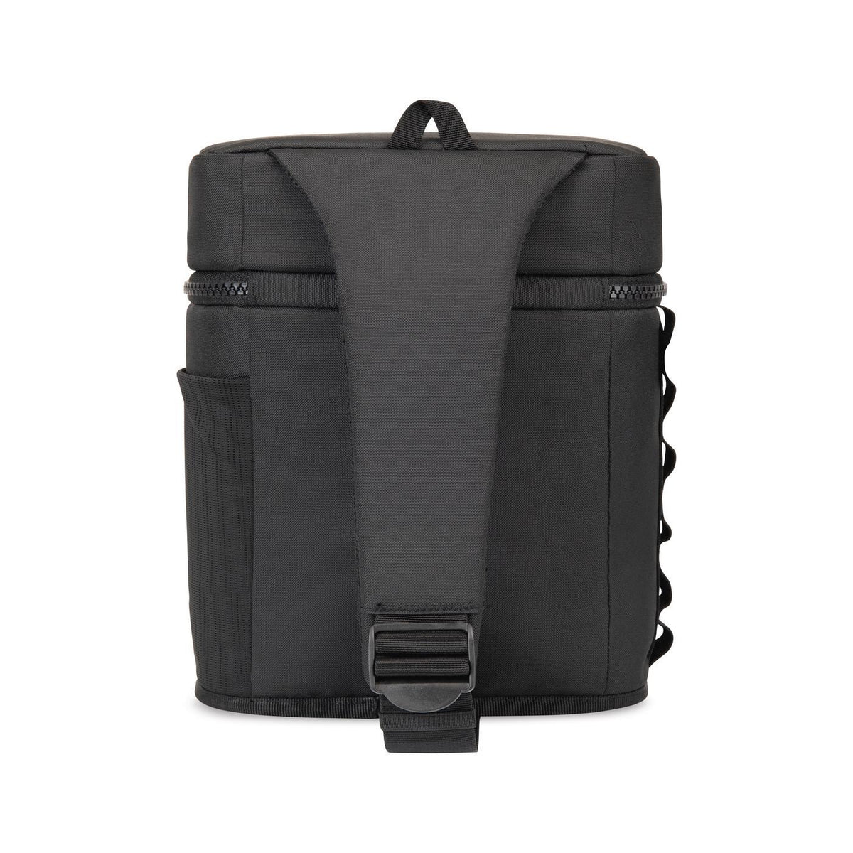 Acadia Recycled Sling Cooler for 12 Cans Embroidery - Black - View 3