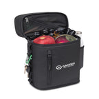 Acadia Recycled Sling Cooler for 12 Cans Transfer - Black - View 2