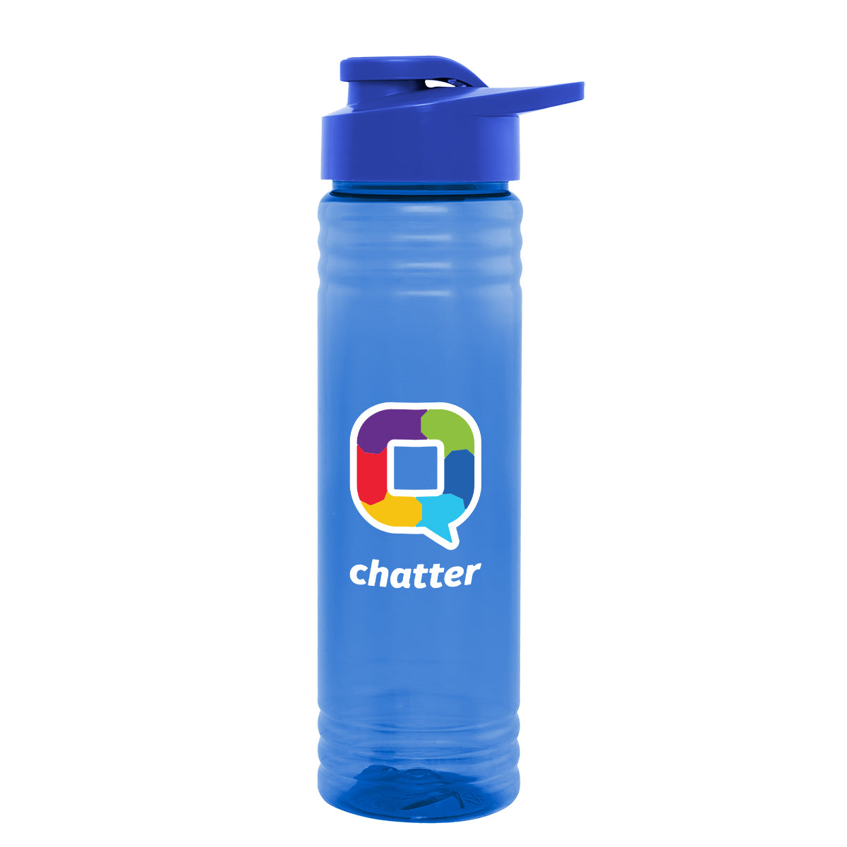 Accel Bottle in Full Color, 24 oz - Blue - Colorbrite