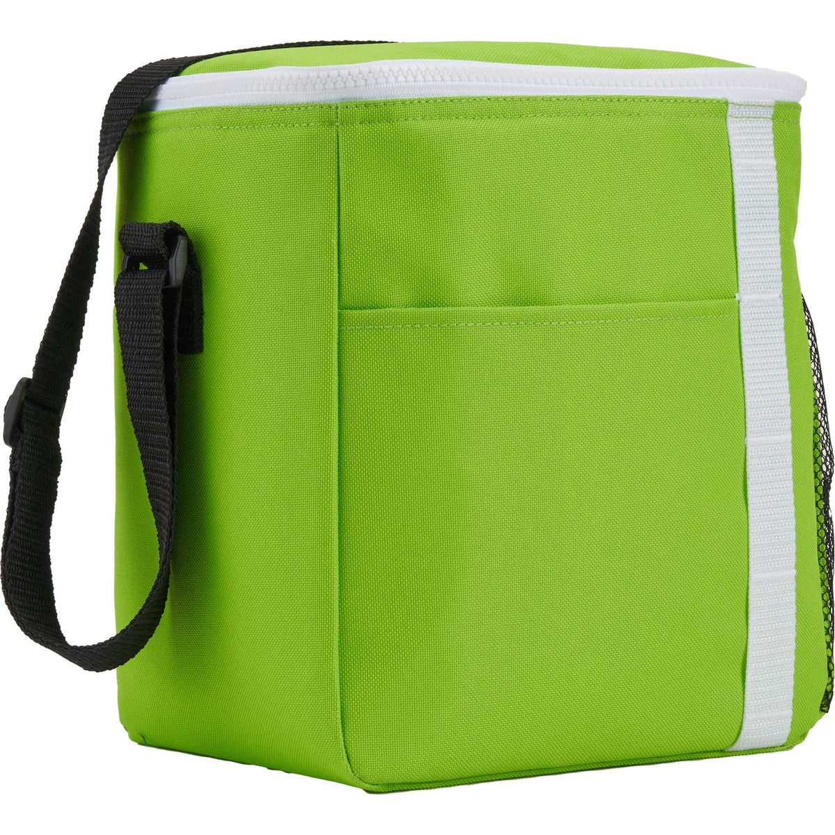Accent Recycled Lunch Cooler for 12 Cans Full Color - Lime - Right Angle 2