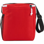 Accent Recycled Lunch Cooler for 12 Cans Full Color - Red - Back