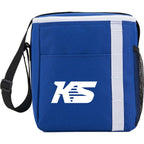 Accent Recycled Lunch Cooler for 12 Cans Full Color - Royal - Front