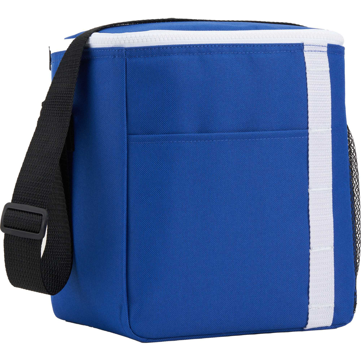 Accent Recycled Lunch Cooler for 12 Cans Full Color - Royal - Right Angle 2