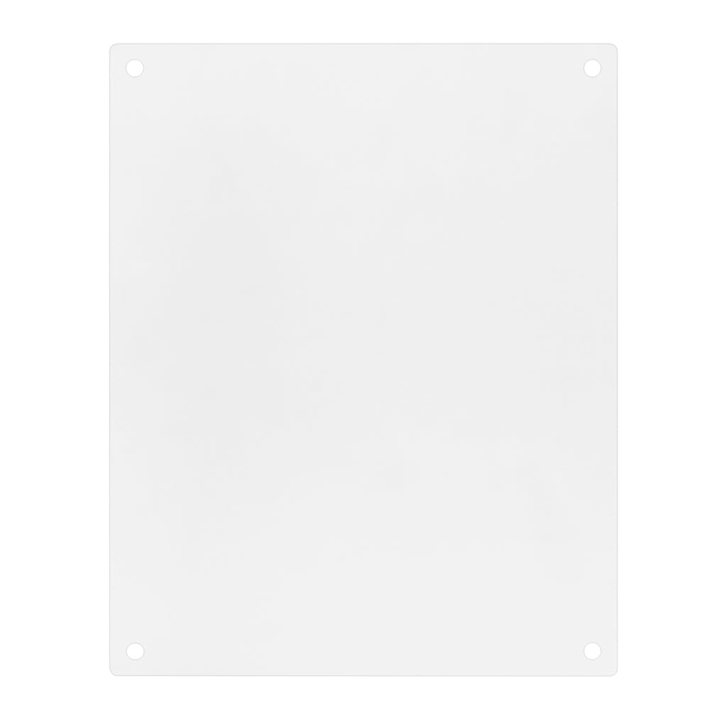 Acrylic Wall Plaque, 4 x 5 Inches - Inset