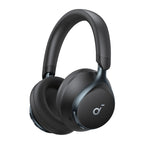 Adaptive Noise Cancelling Headphones with Large Travel Case - Black - View 4