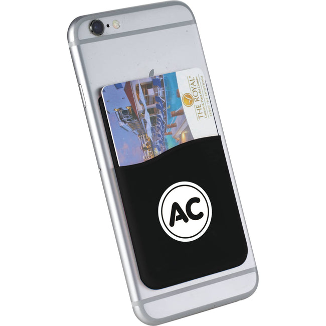 Adhesive Silicone Phone Card Wallet