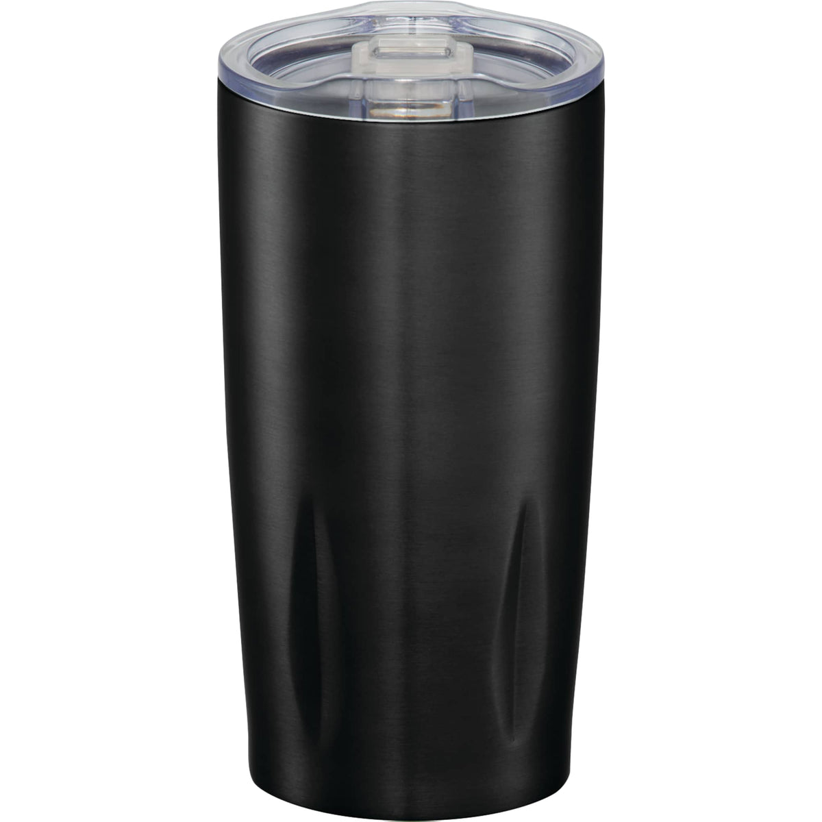 Adrian Geometric Vacuum Tumbler, 20 oz - Black - Back