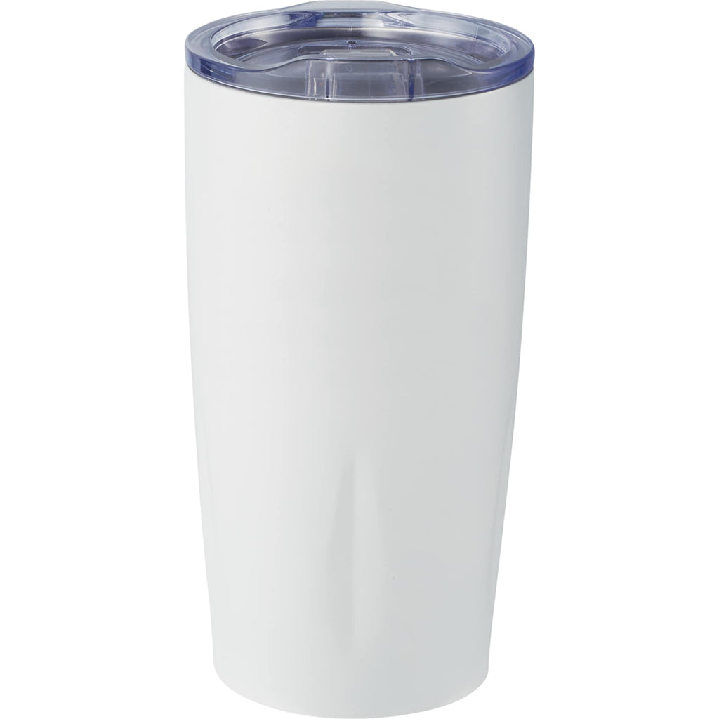 Adrian Geometric Vacuum Tumbler, 20 oz - White - Back