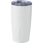 Adrian Geometric Vacuum Tumbler, 20 oz - White - Back