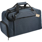 Aft Duffel Bag in Recycled PET, 21 Inches Embroidery - Navy - Right Angle 2