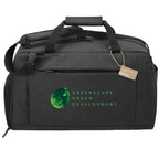 Aft Duffel Bag in Recycled PET, 21 Inches Transfer - Charcoal - Front