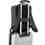 Aft Recycled Computer Backpack, Fits 15.6 Inch Laptops Transfer - Charcoal - Luggage