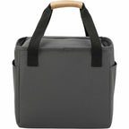 Aft Recycled Cooler with Padded Handles, 12 Cans Transfer - Graphite - Back
