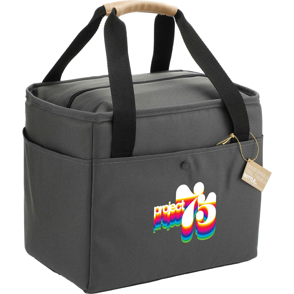 Aft Recycled Cooler with Padded Handles, 12 Cans Transfer - Graphite - Right Angle