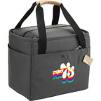 Aft Recycled Cooler with Padded Handles, 12 Cans Transfer - Graphite - Right Angle