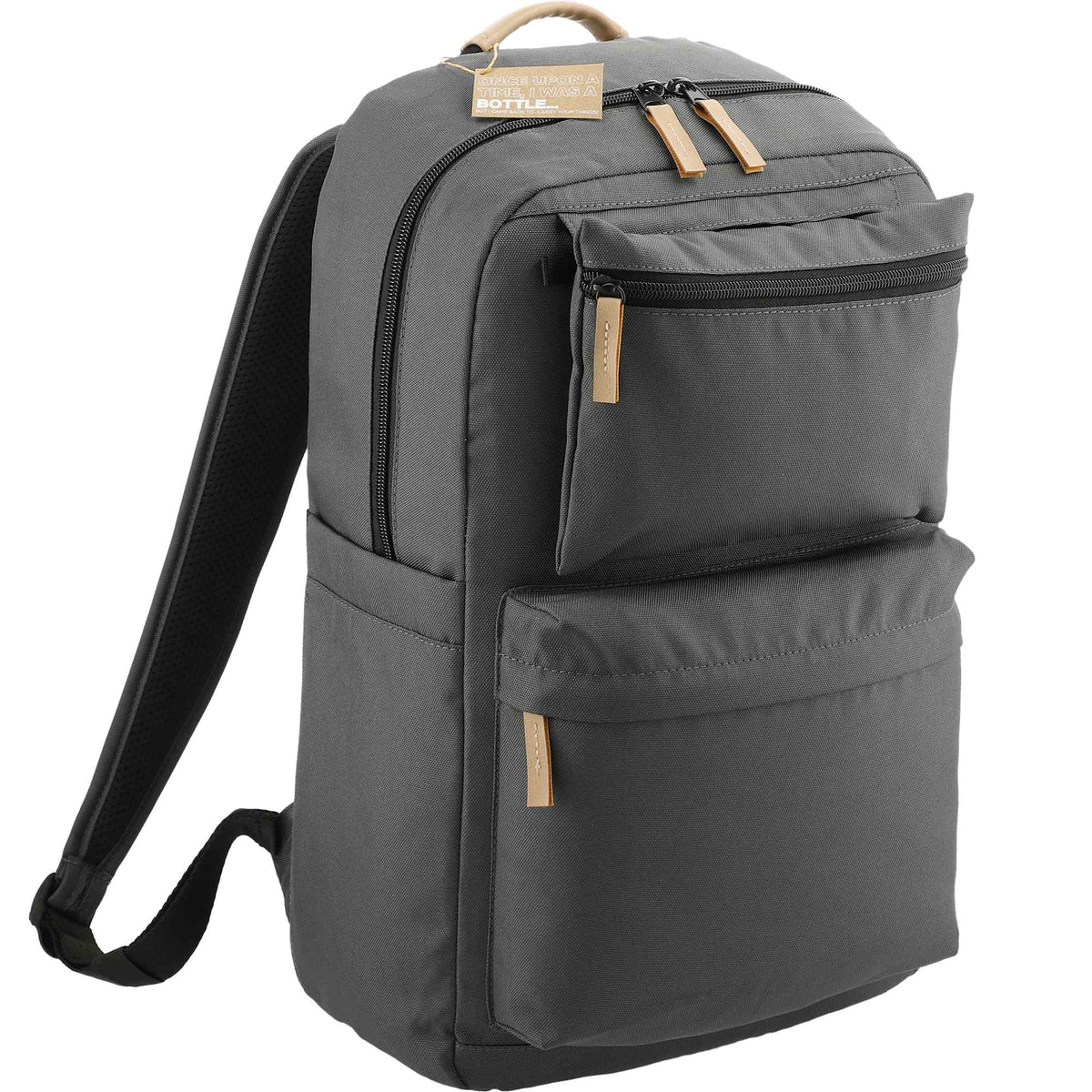 Aft Recycled Modular Backpack with Detachable Sling, 15 Inch Transfer - Charcoal - Right Angle 4