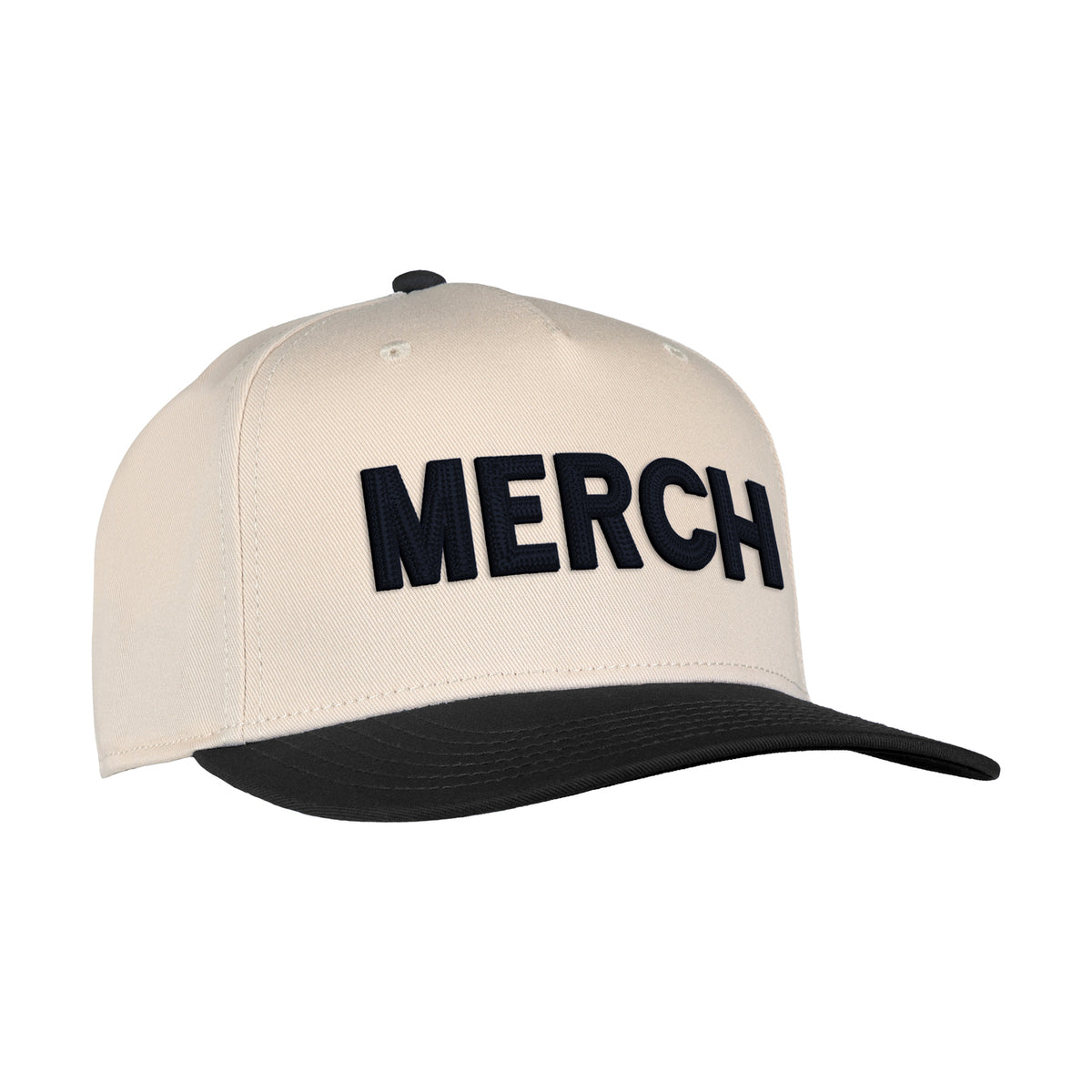 Ahead 1995 Two Tone Cotton Twill Cap Transfer - Cream / Black - View 1