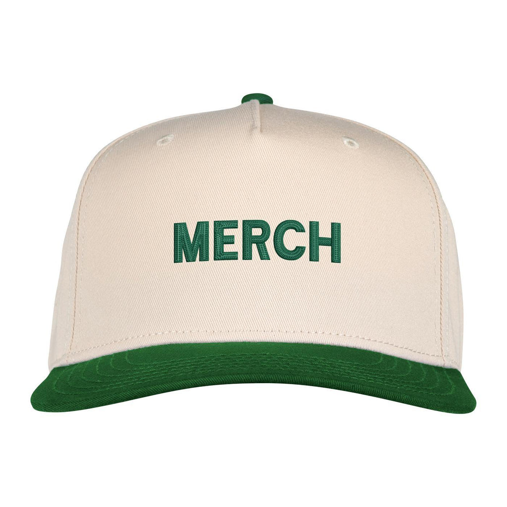 Ahead 1995 Two Tone Cotton Twill Cap Transfer - Cream/Kelly - View 2