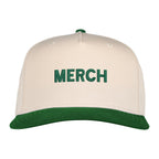 Ahead 1995 Two Tone Cotton Twill Cap Transfer - Cream/Kelly - View 2