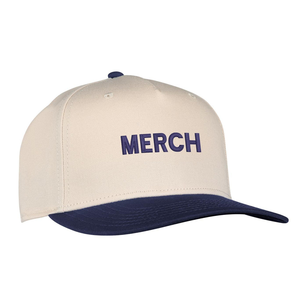 Ahead 1995 Two Tone Cotton Twill Cap Transfer - Cream/Navy - View 1