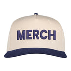 Ahead 1995 Two Tone Cotton Twill Cap Transfer - Cream/Navy - View 2