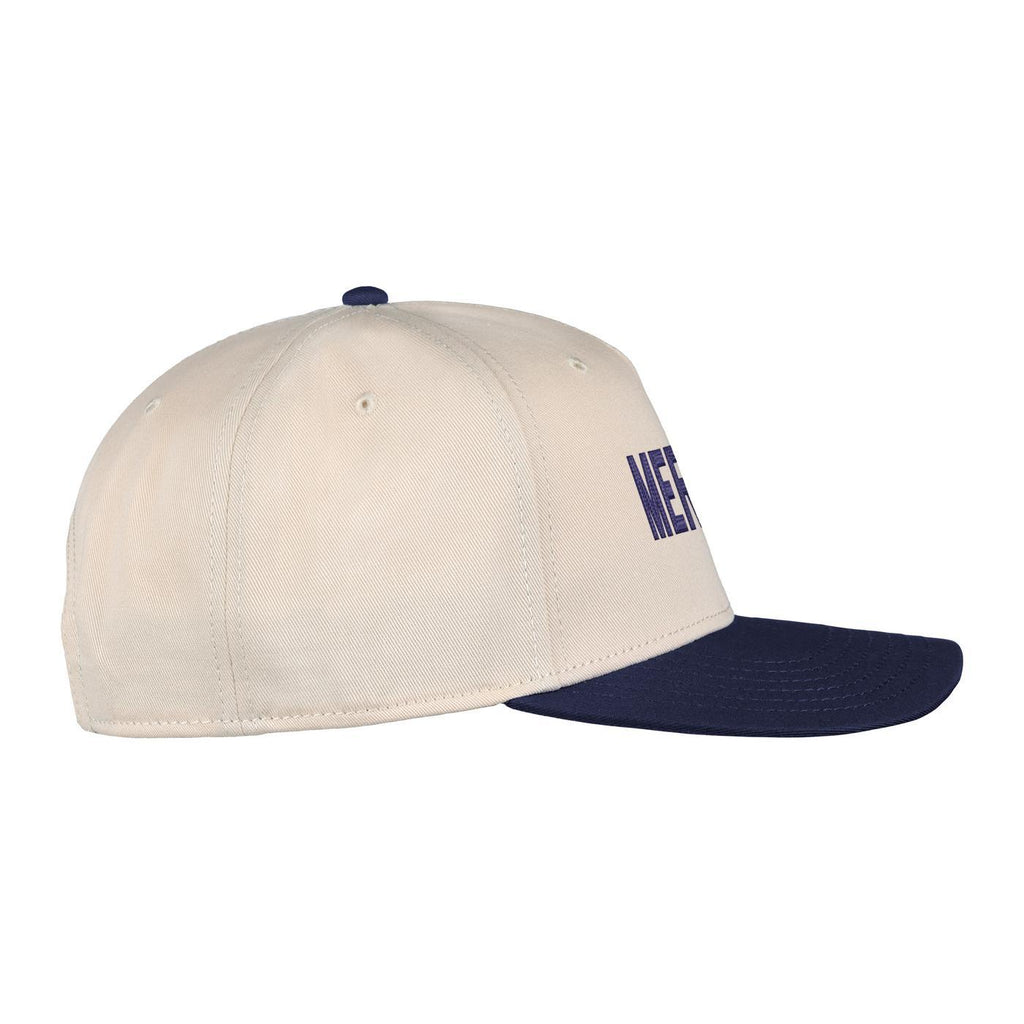 Ahead 1995 Two Tone Cotton Twill Cap Transfer - Cream/Navy - View 4