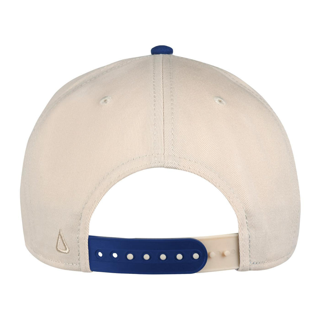 Ahead 1995 Two Tone Cotton Twill Cap Transfer - Cream/Tour Blue - View 5