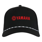 Ahead Alto Performance Cap with Rope Detail Embroidery - Black - View 2
