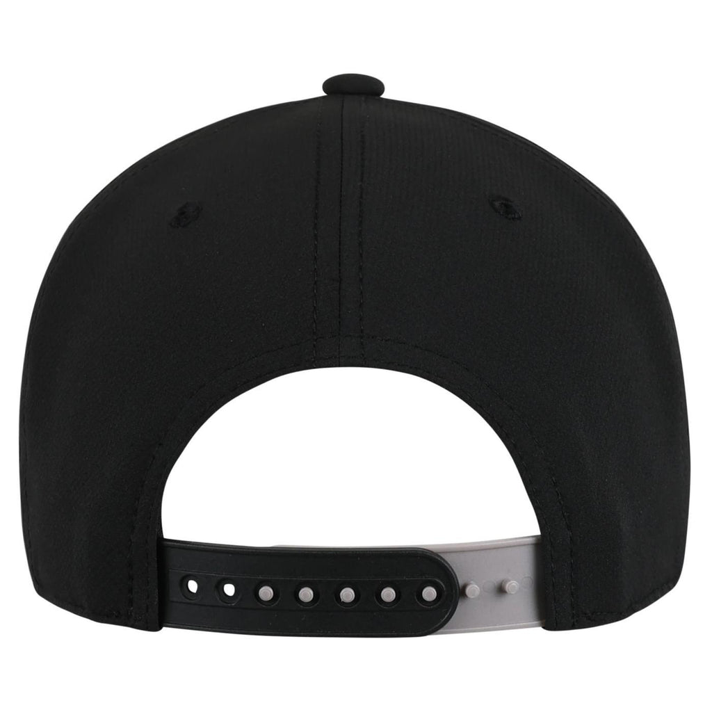 Ahead Alto Performance Cap with Rope Detail Embroidery - Black - View 5