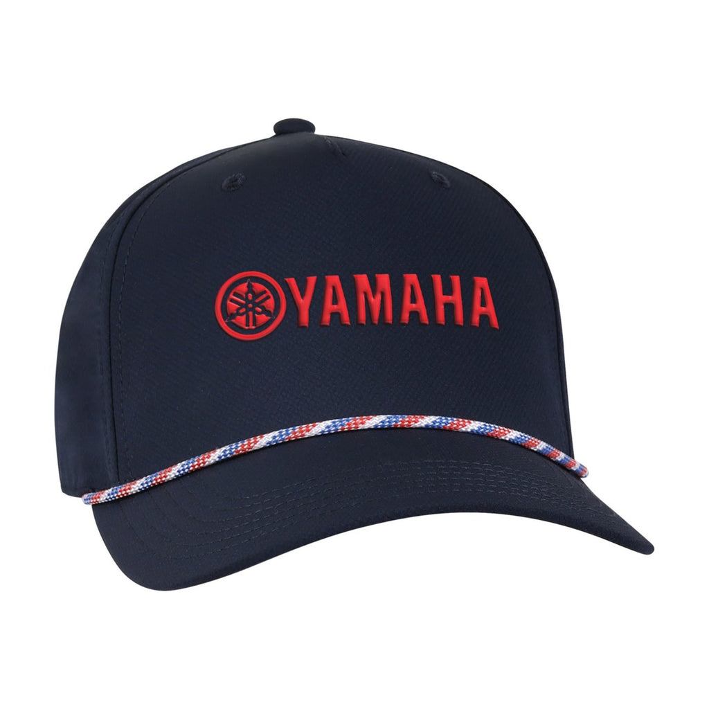 Ahead Alto Performance Cap with Rope Detail Embroidery - Navy/ Multi - View 1