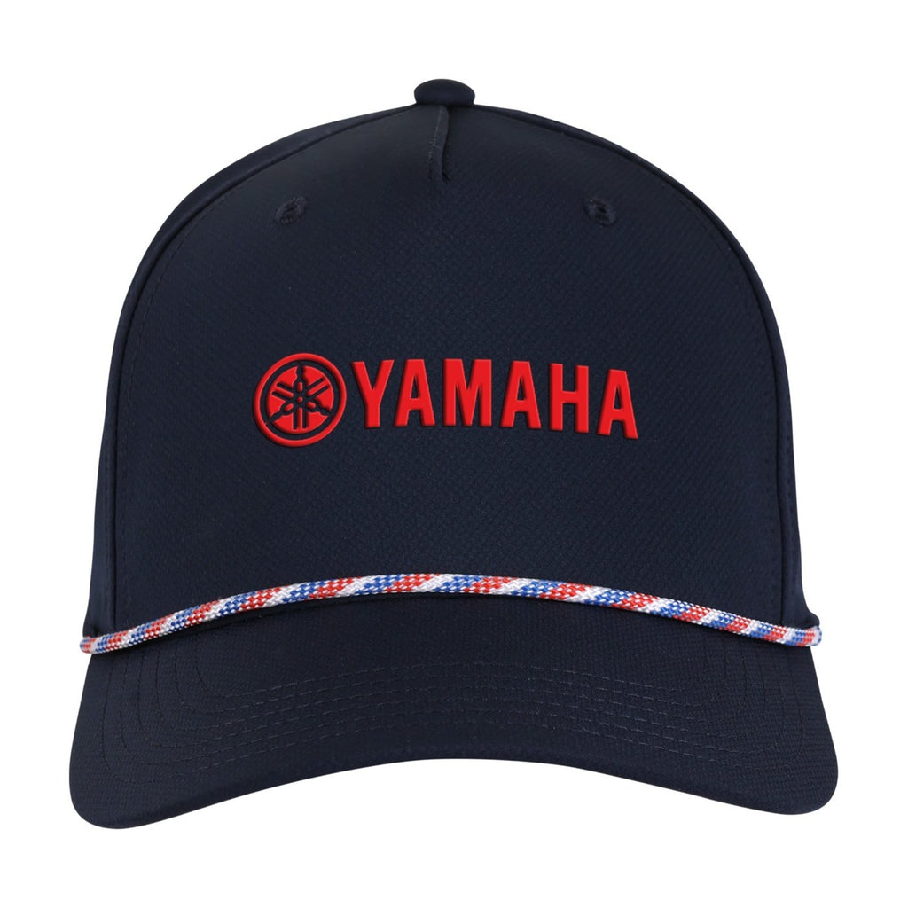 Ahead Alto Performance Cap with Rope Detail Embroidery - Navy/ Multi - View 2