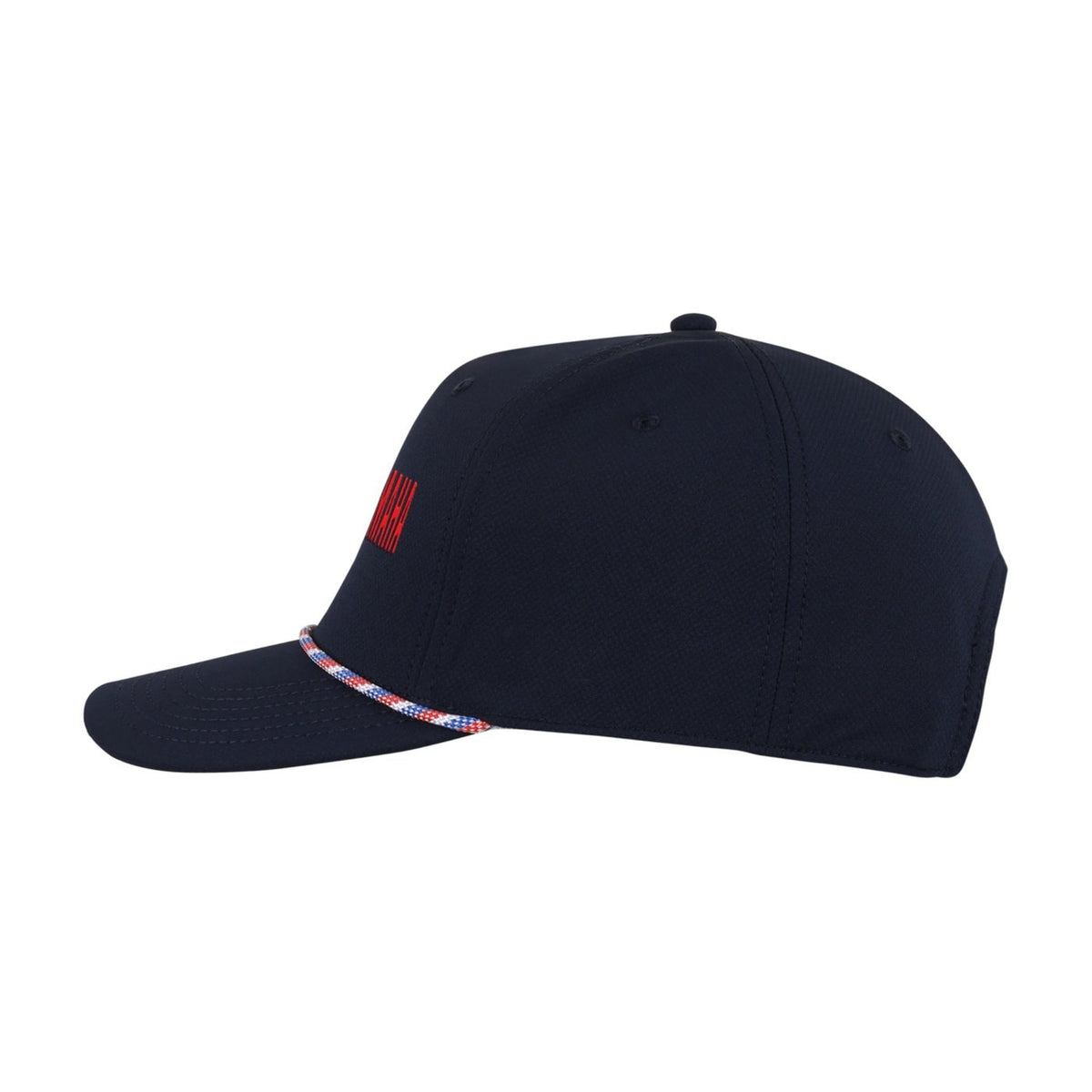 Ahead Alto Performance Cap with Rope Detail Embroidery - Navy/ Multi - View 3
