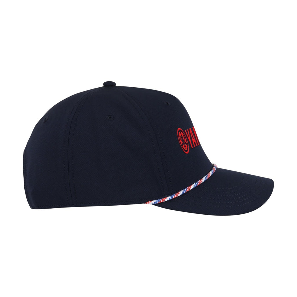 Ahead Alto Performance Cap with Rope Detail Embroidery - Navy/ Multi - View 4