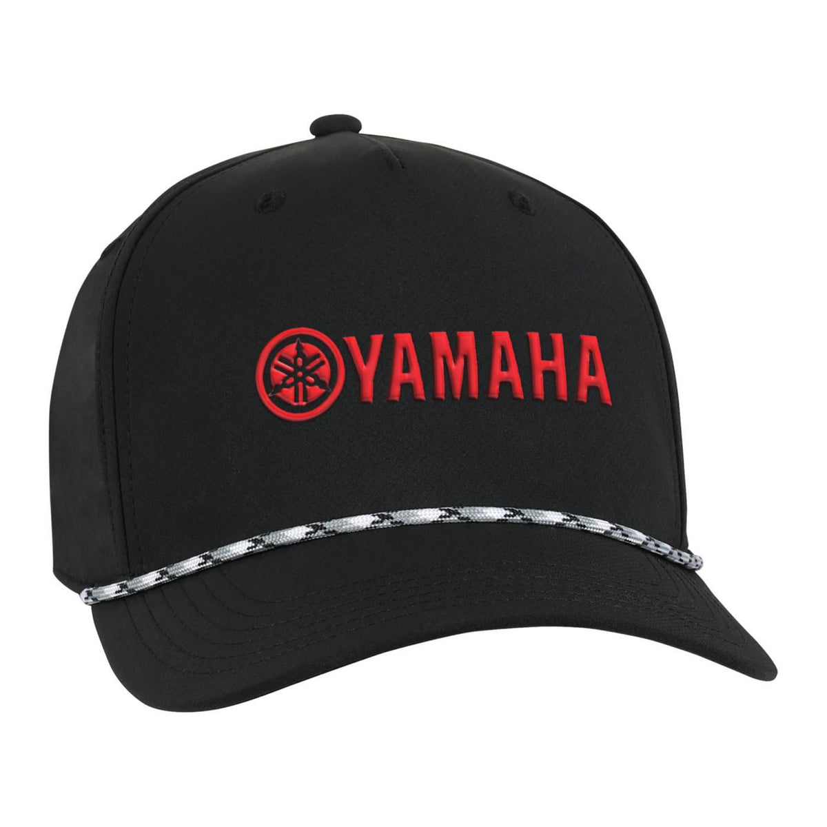 Ahead Alto Performance Cap with Rope Detail Transfer - Black - View 1