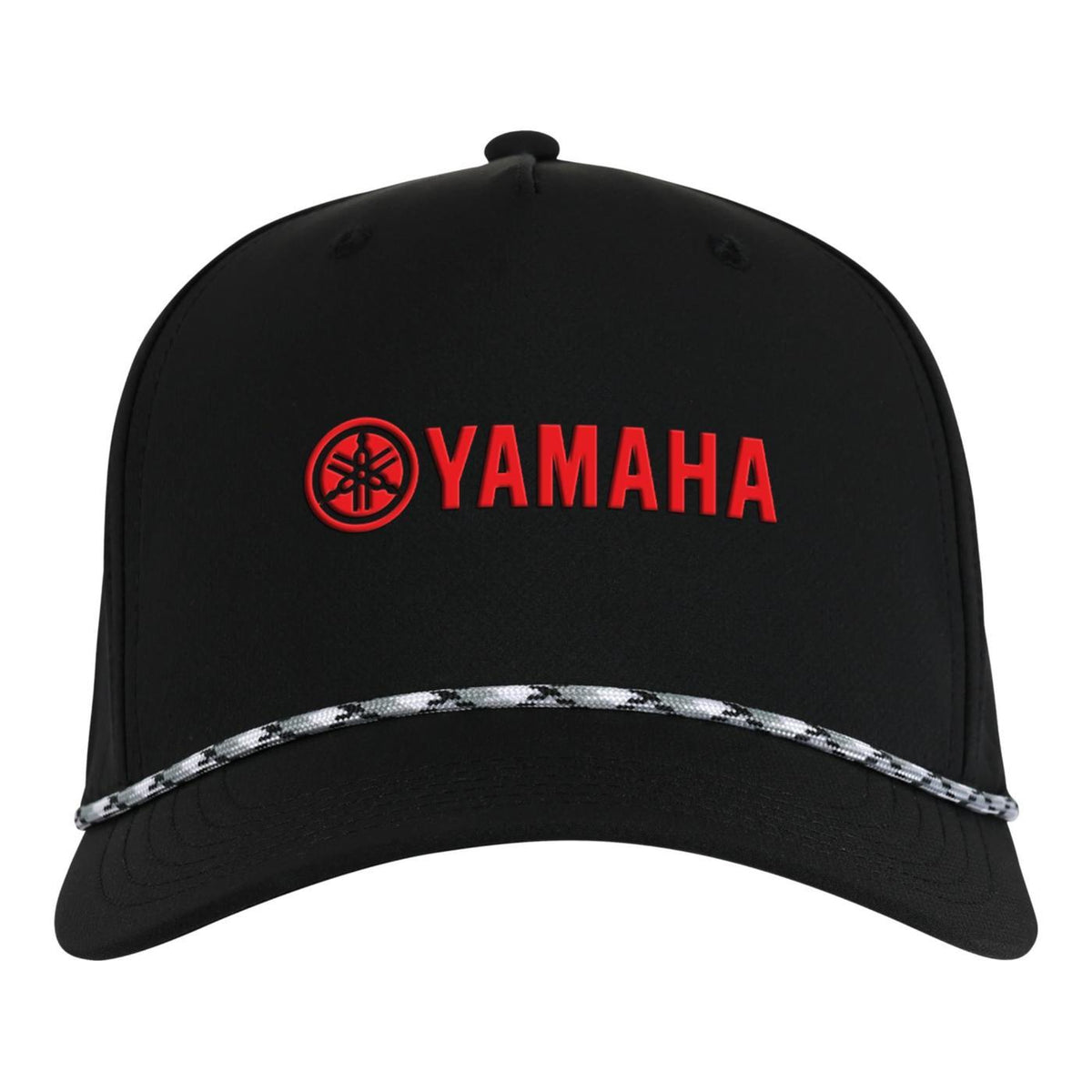 Ahead Alto Performance Cap with Rope Detail Transfer - Black - View 2