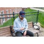 Ahead Alto Performance Cap with Rope Detail Transfer - Navy - View 7