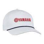 Ahead Alto Performance Cap with Rope Detail Transfer - White/Navy - View 1