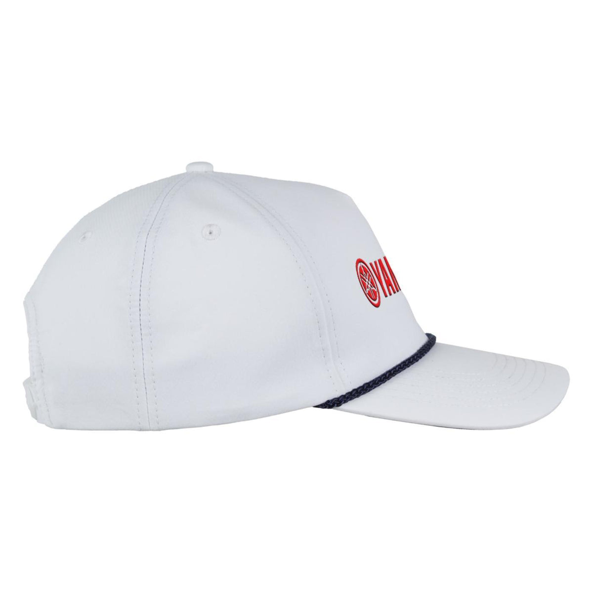 Ahead Alto Performance Cap with Rope Detail Transfer - White/Navy - View 3